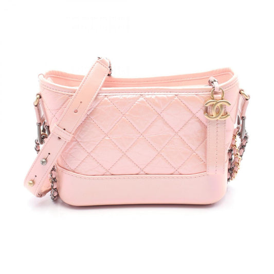 Chanel Pink Leather Gabrielle