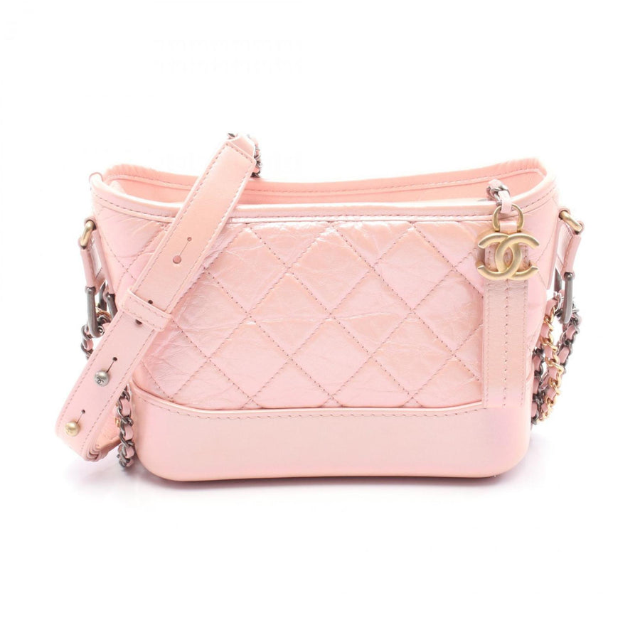 Chanel Pink Leather Gabrielle