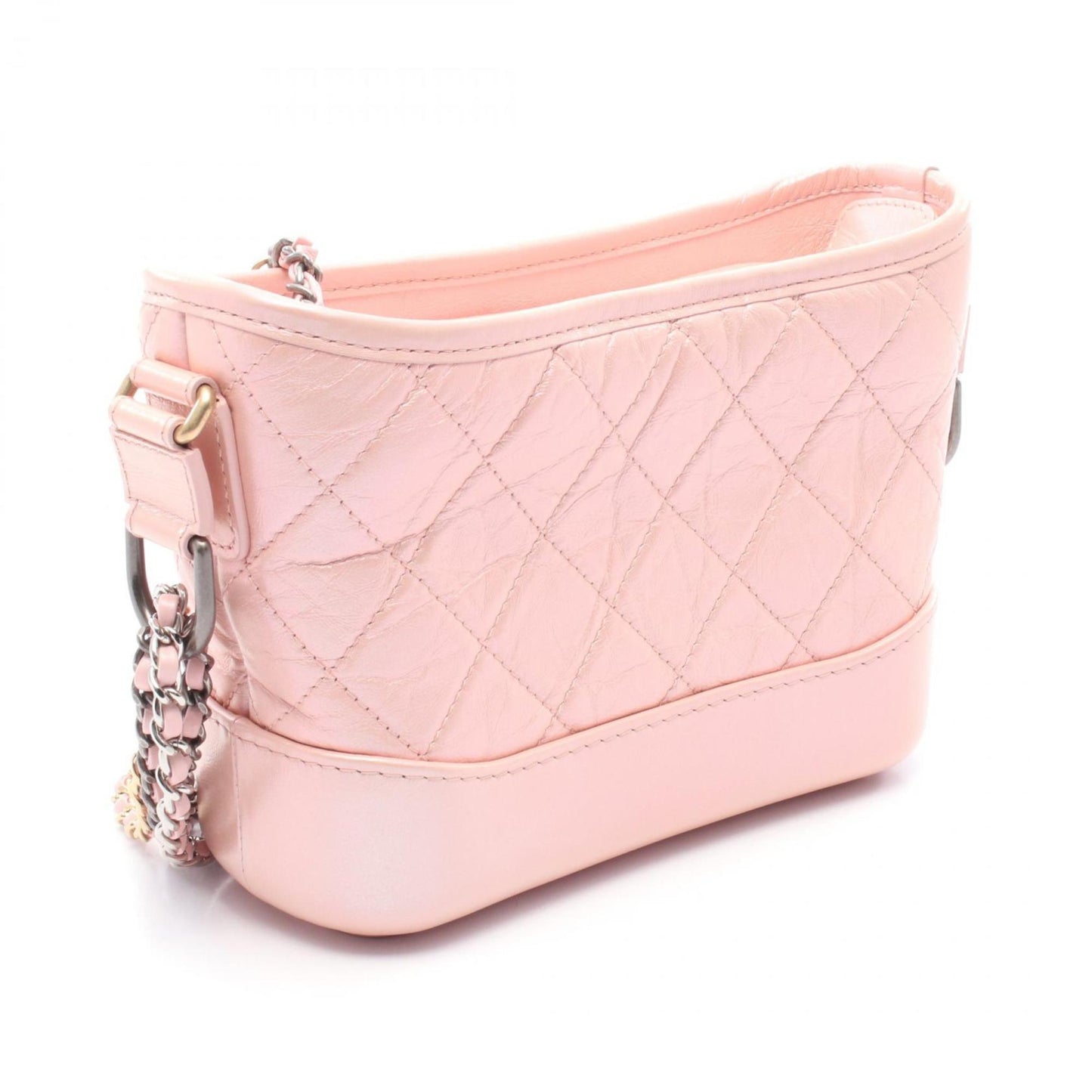 Chanel Pink Leather Gabrielle