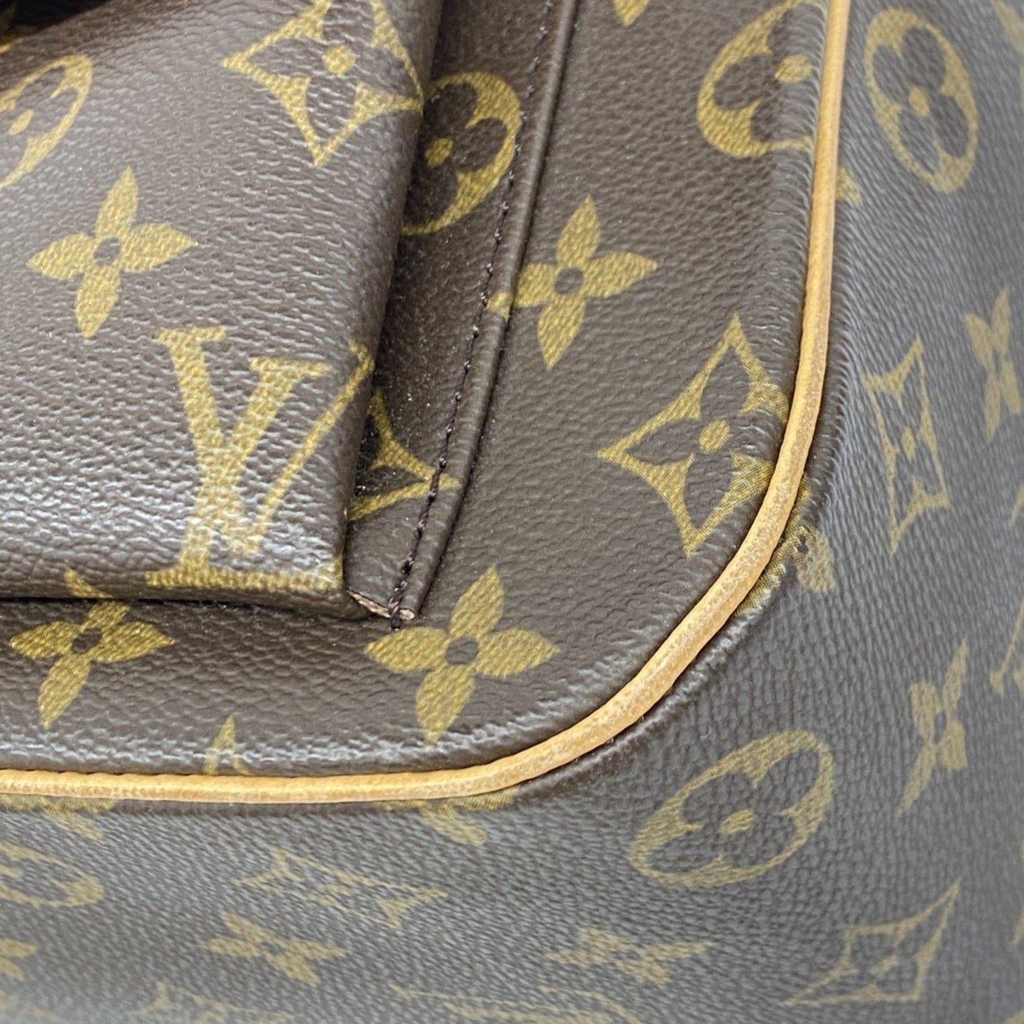 Louis Vuitton Brown Canvas Excentri Cité