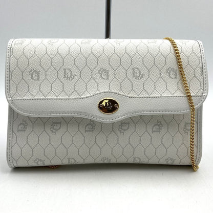 Dior White Canvas Honeycomb