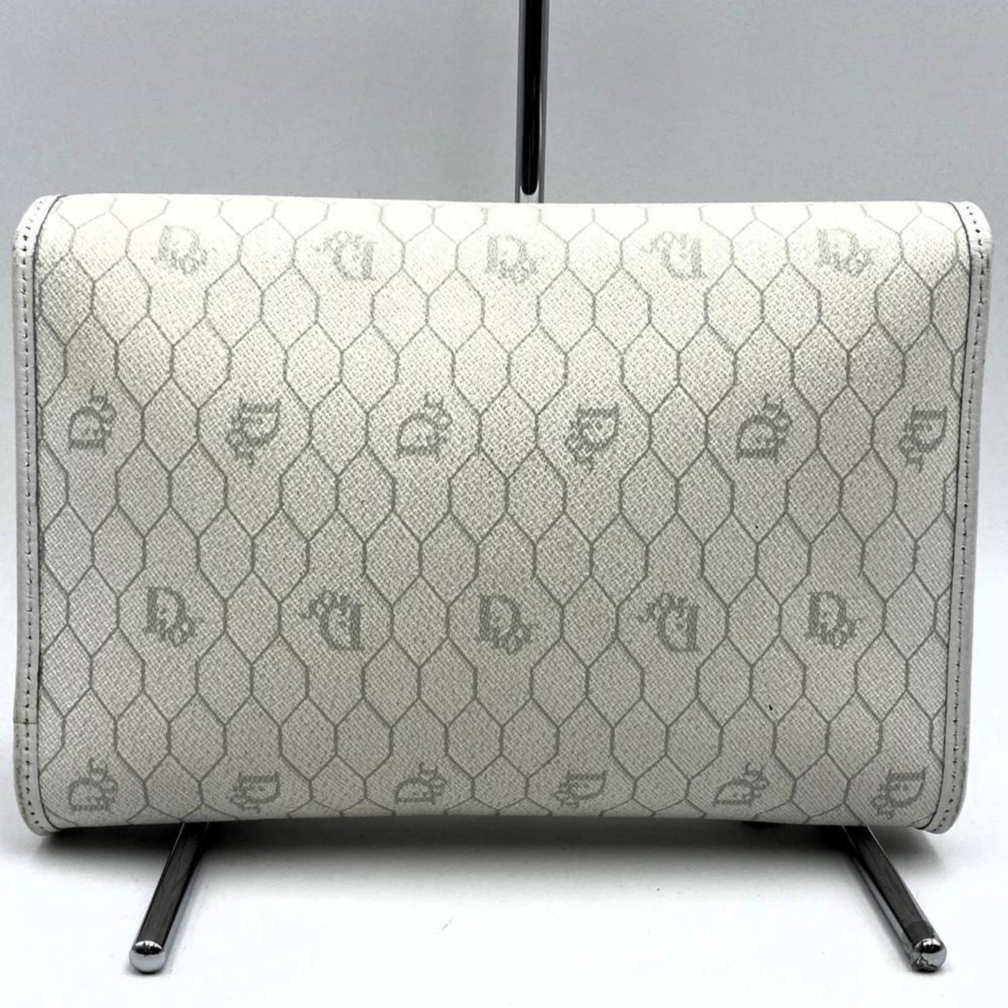 Dior White Canvas Honeycomb