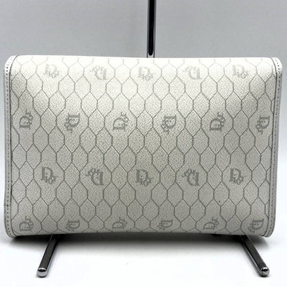 Dior White Canvas Honeycomb