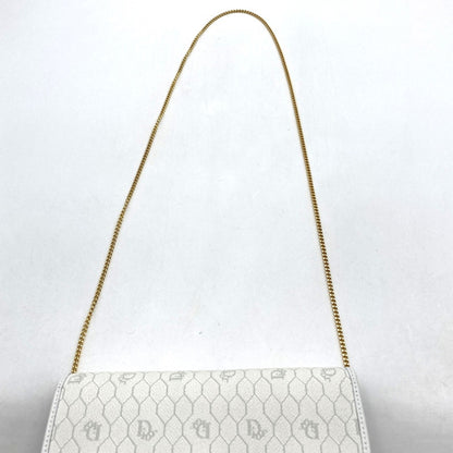 Dior White Canvas Honeycomb