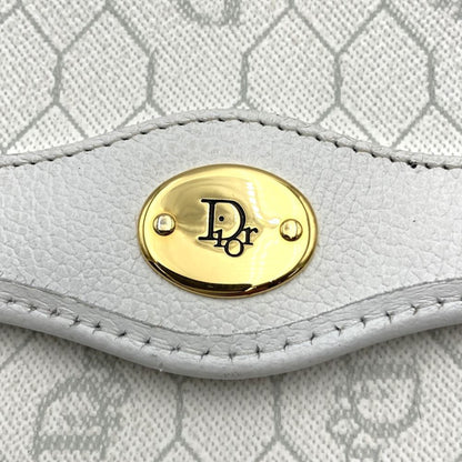 Dior White Canvas Honeycomb