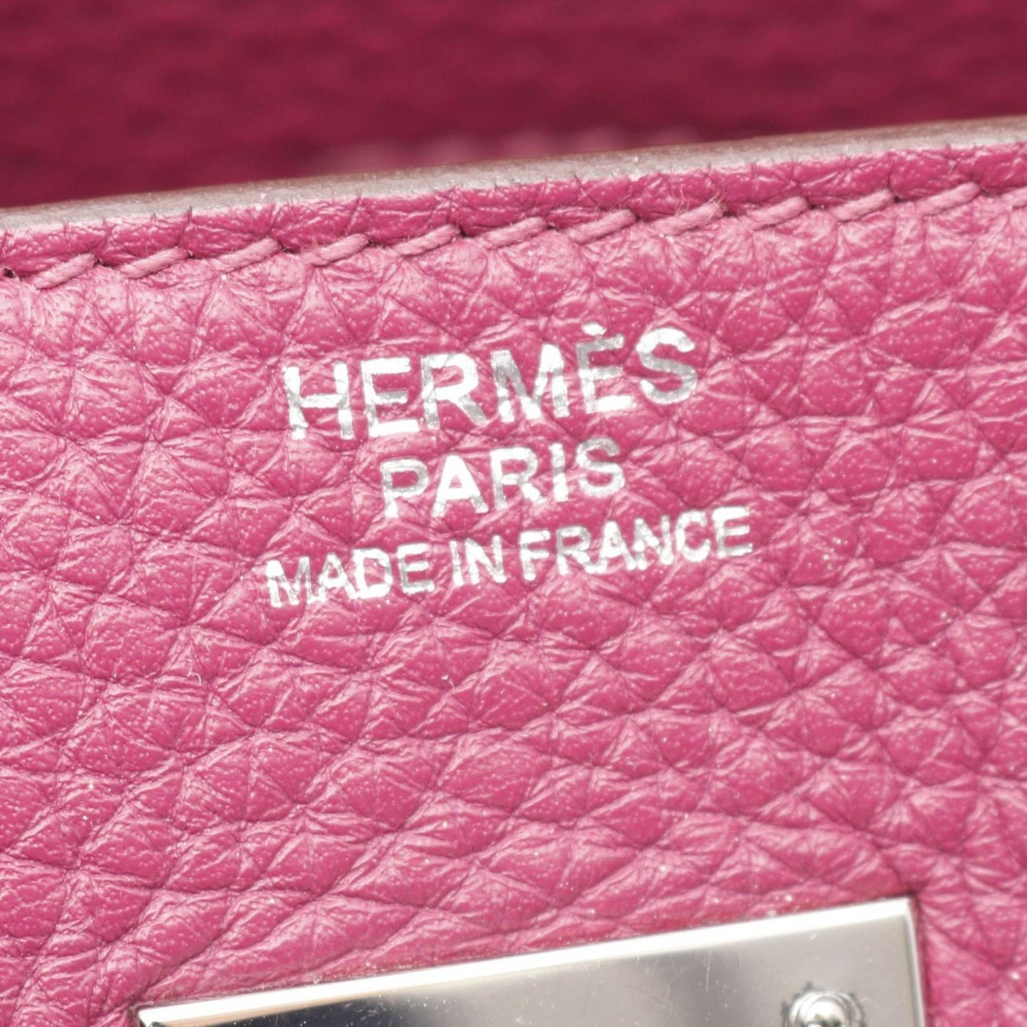 Hermès Pink Leather Birkin 30