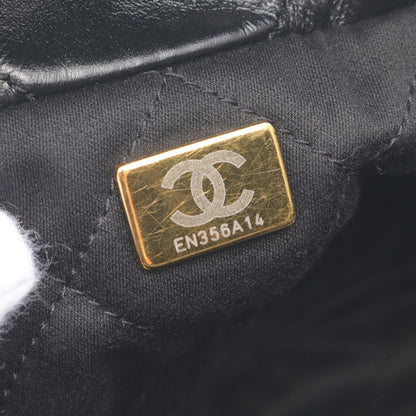 Chanel Black Leather Chanel 22