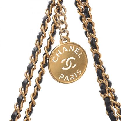 Chanel Black Leather Chanel 22