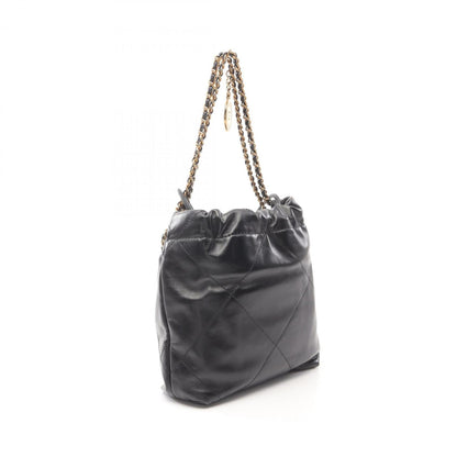 Chanel Black Leather Chanel 22