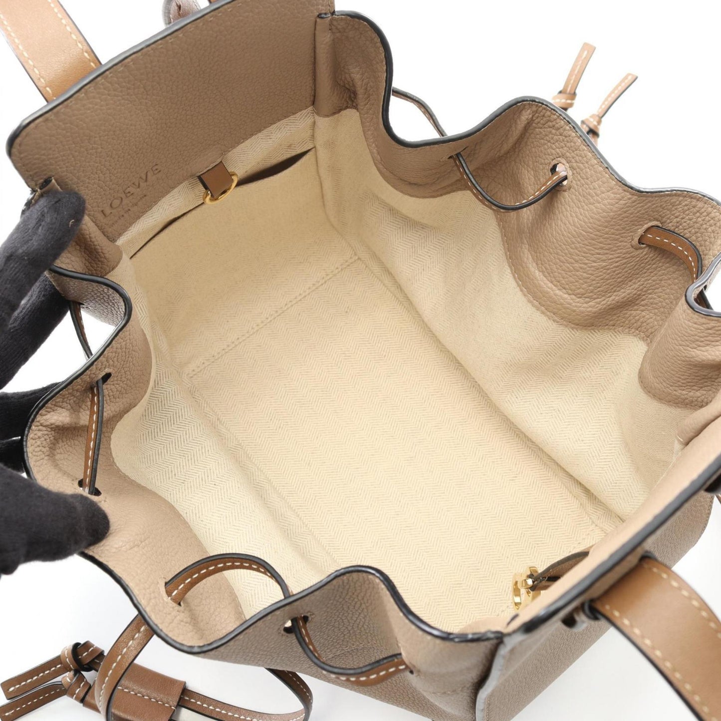Loewe Brown Leather Hammock