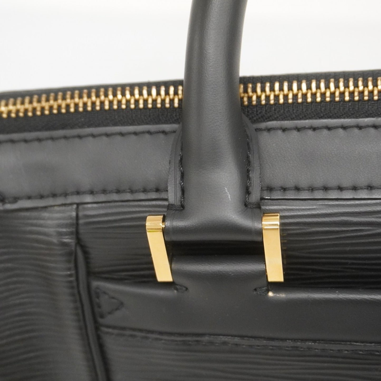 Louis Vuitton Black Leather Dhanura
