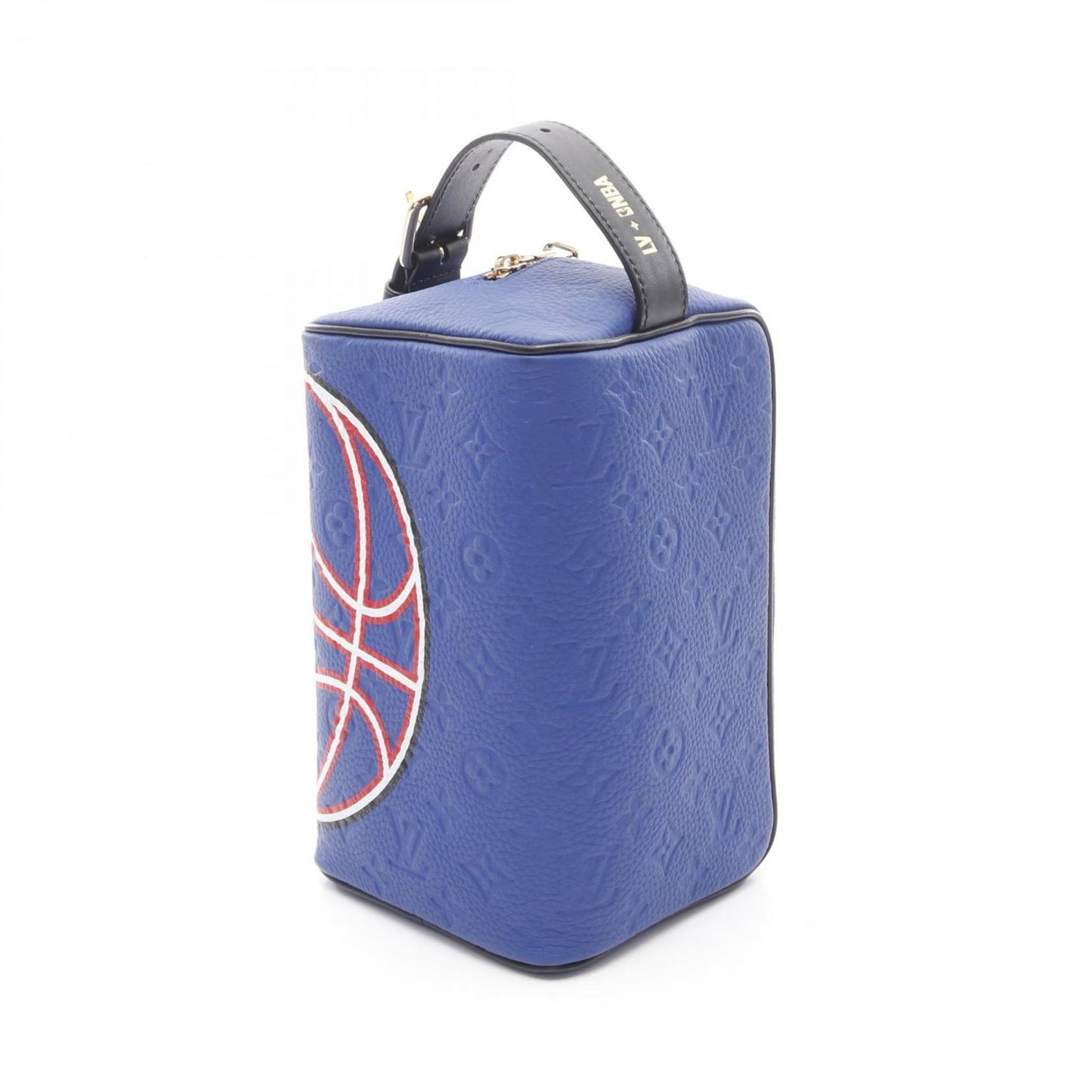 Louis Vuitton Blue Leather Dopp Kit