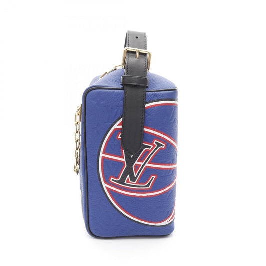 Louis Vuitton Blue Leather Dopp Kit