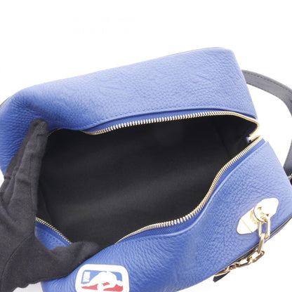 Louis Vuitton Blue Leather Dopp Kit