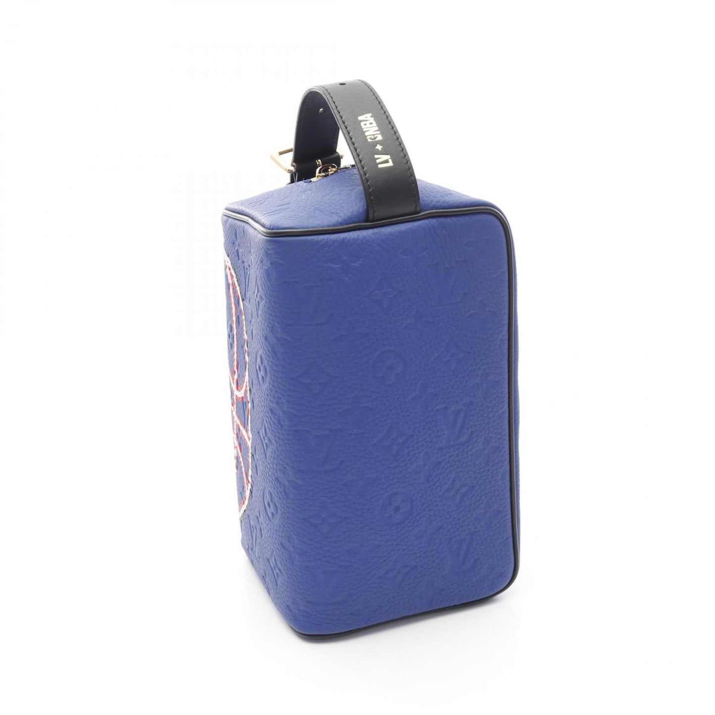 Louis Vuitton Blue Leather Dopp Kit