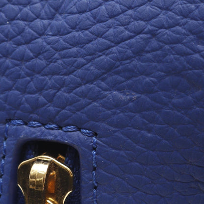 Louis Vuitton Blue Leather Dopp Kit