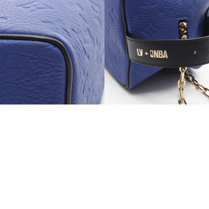 Louis Vuitton Blue Leather Dopp Kit
