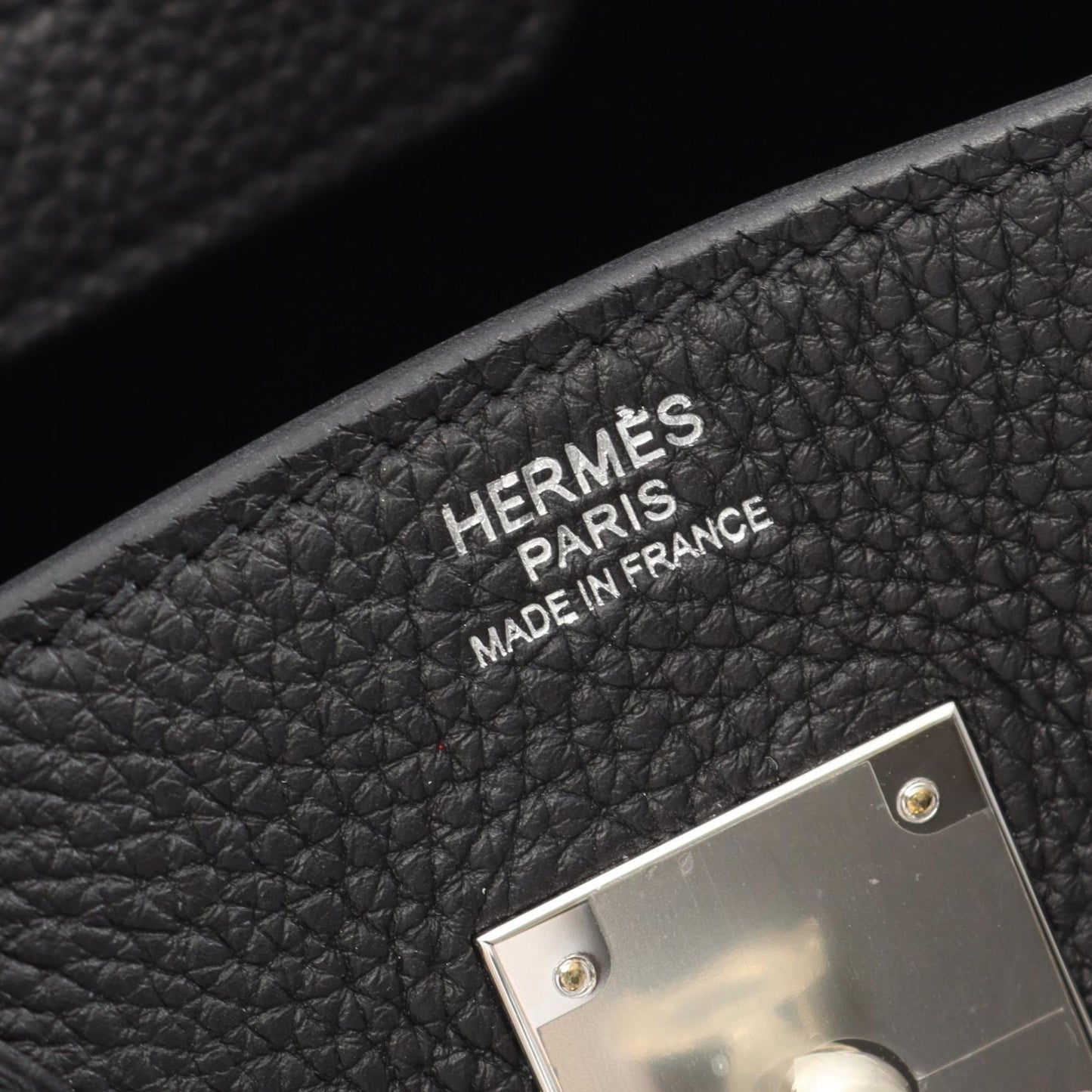 Hermès Black Leather Birkin 30