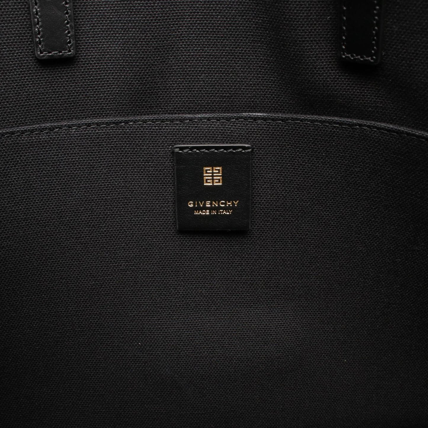 Givenchy Black Canvas G Tote