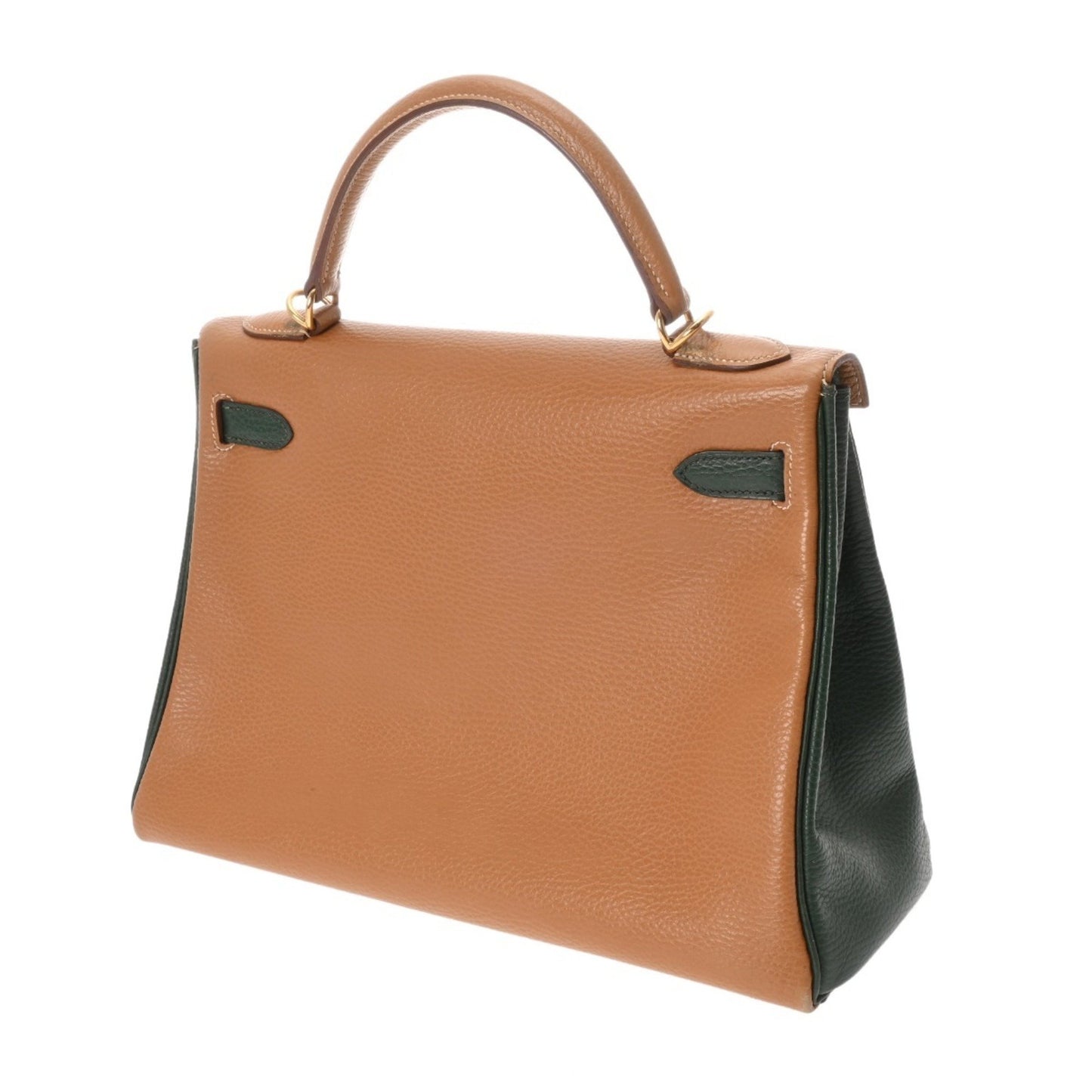 Hermès Green Leather Kelly 32