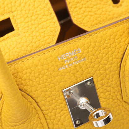 Hermès Yellow Leather Birkin 25