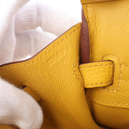 Hermès Yellow Leather Birkin 25