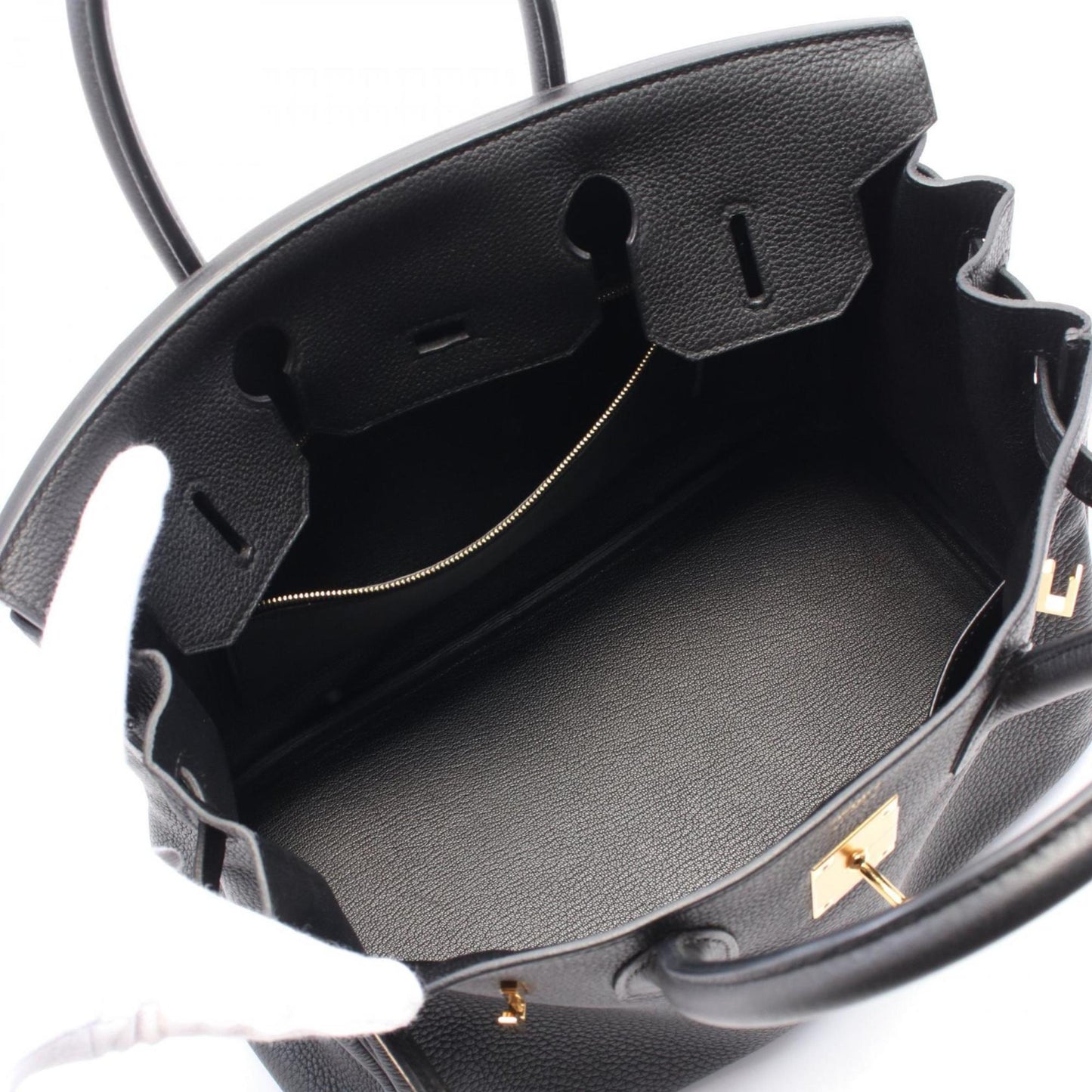 Hermès Black Leather Birkin 30