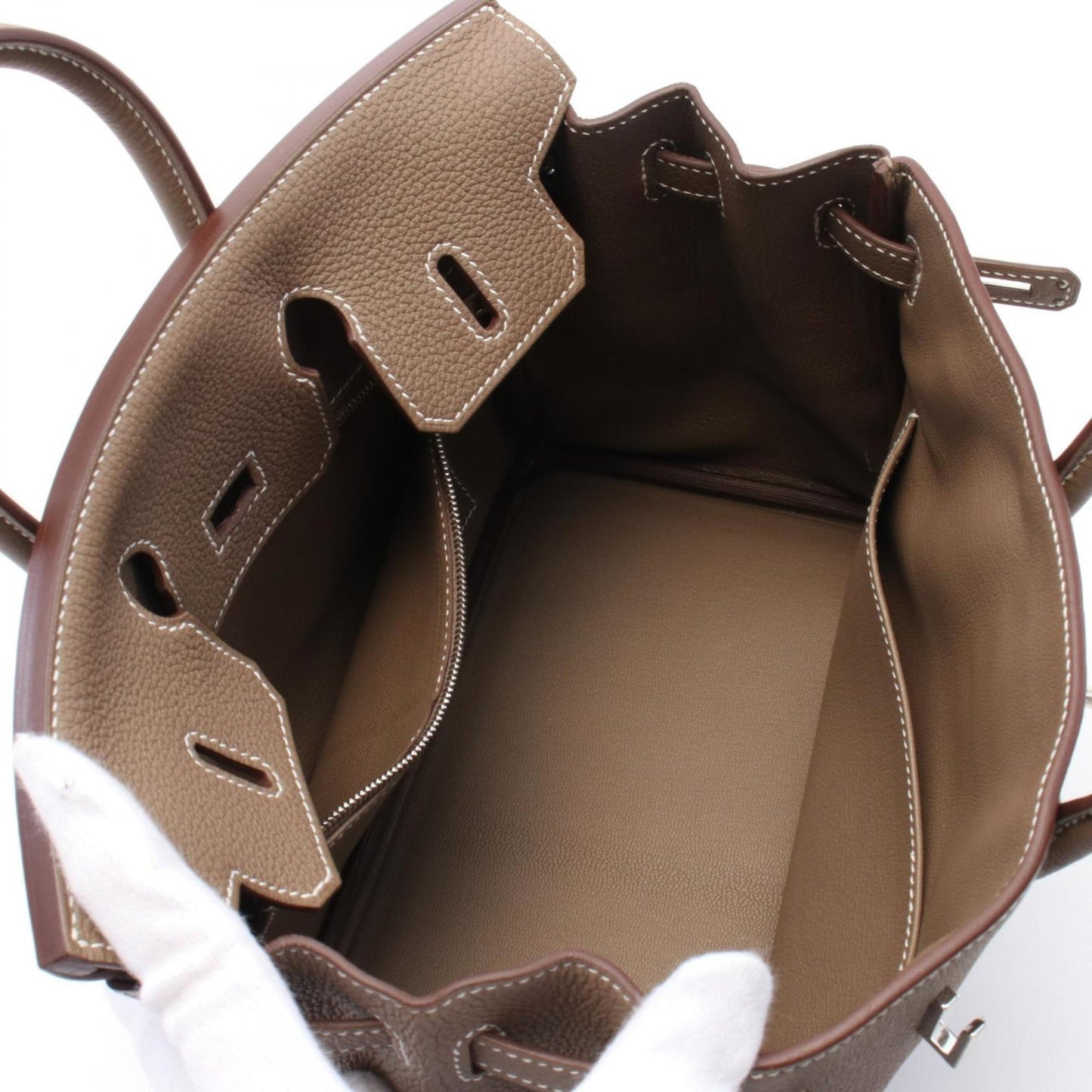 Hermès Brown Leather Birkin 25