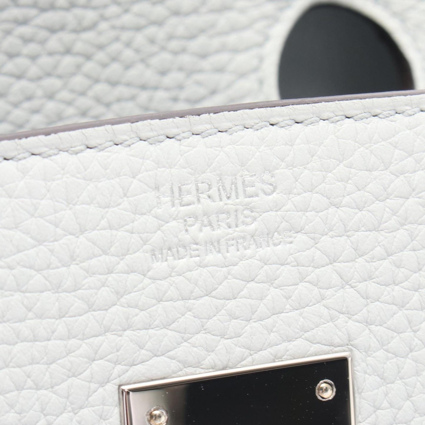 Hermès Blue Leather Birkin 30