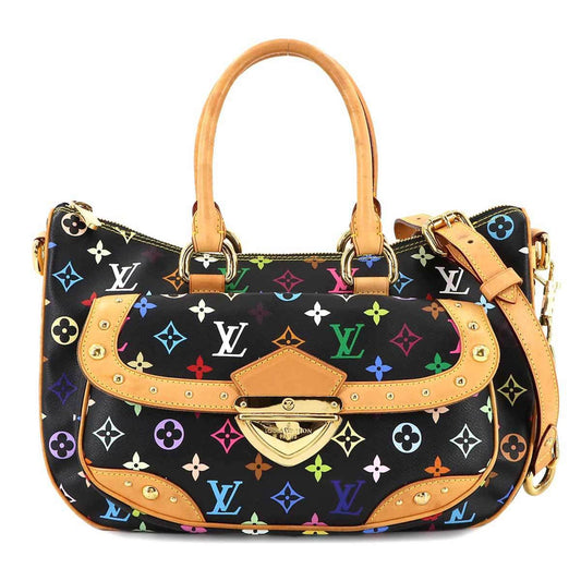 Louis Vuitton Black Canvas Rita