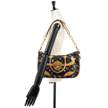 Louis Vuitton Black Canvas Rita