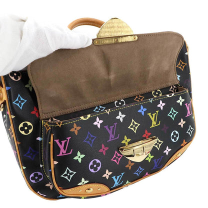Louis Vuitton Black Canvas Rita