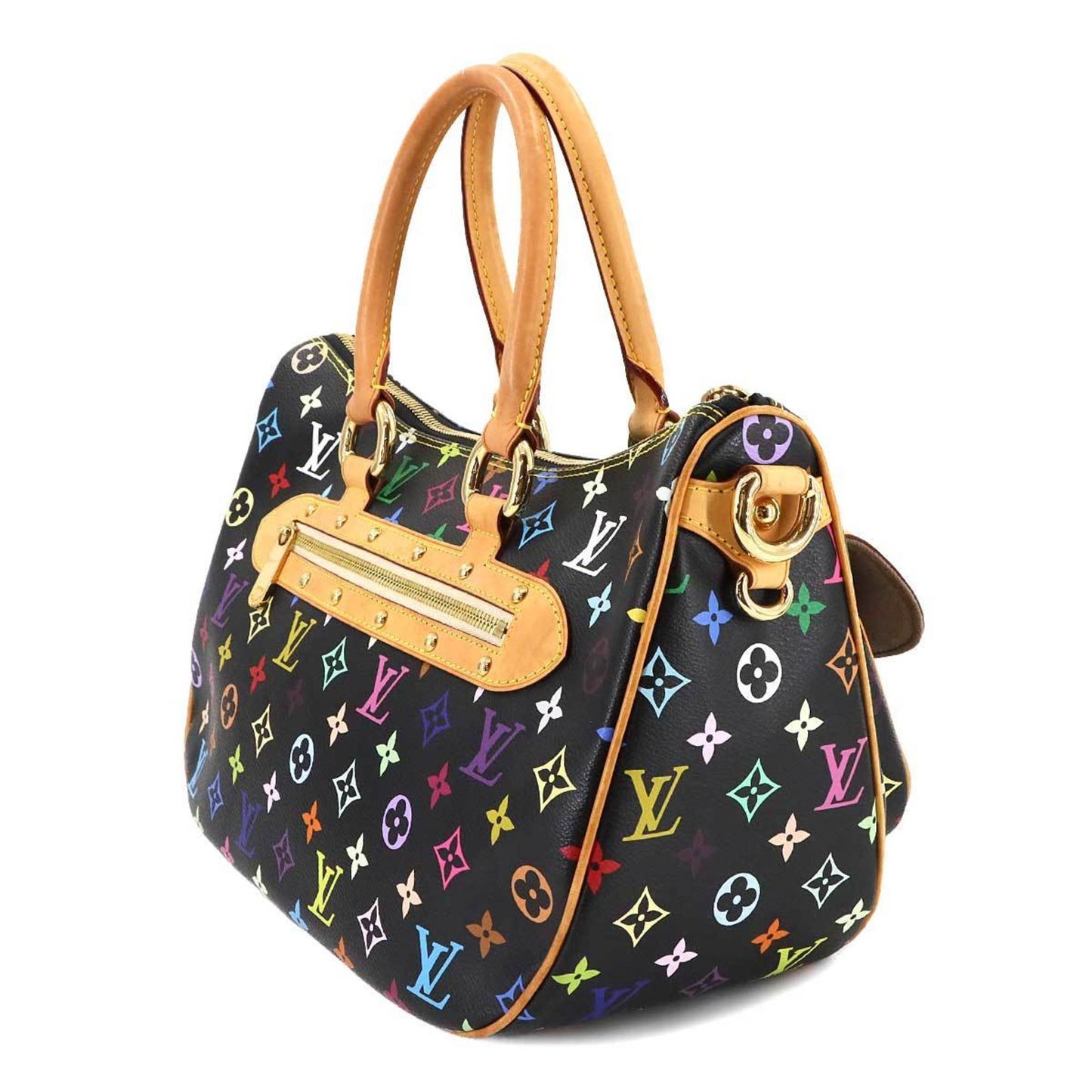 Louis Vuitton Black Canvas Rita