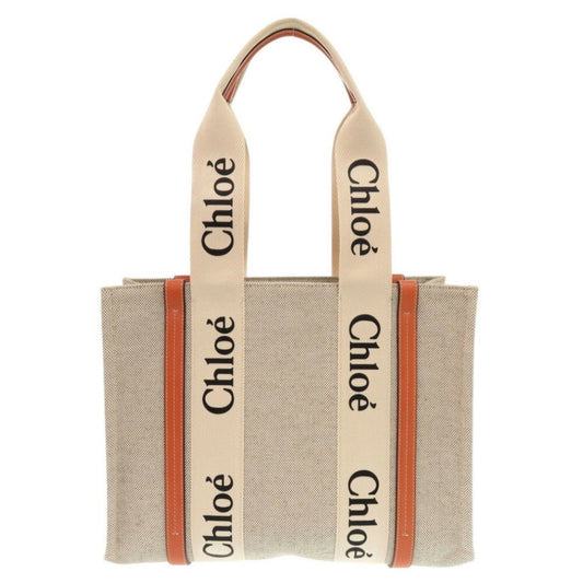 Chloé Brown Canvas Woody