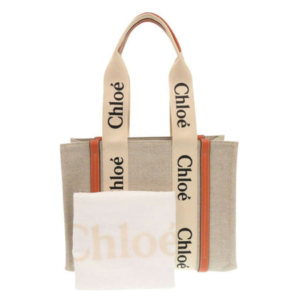 Chloé Brown Canvas Woody