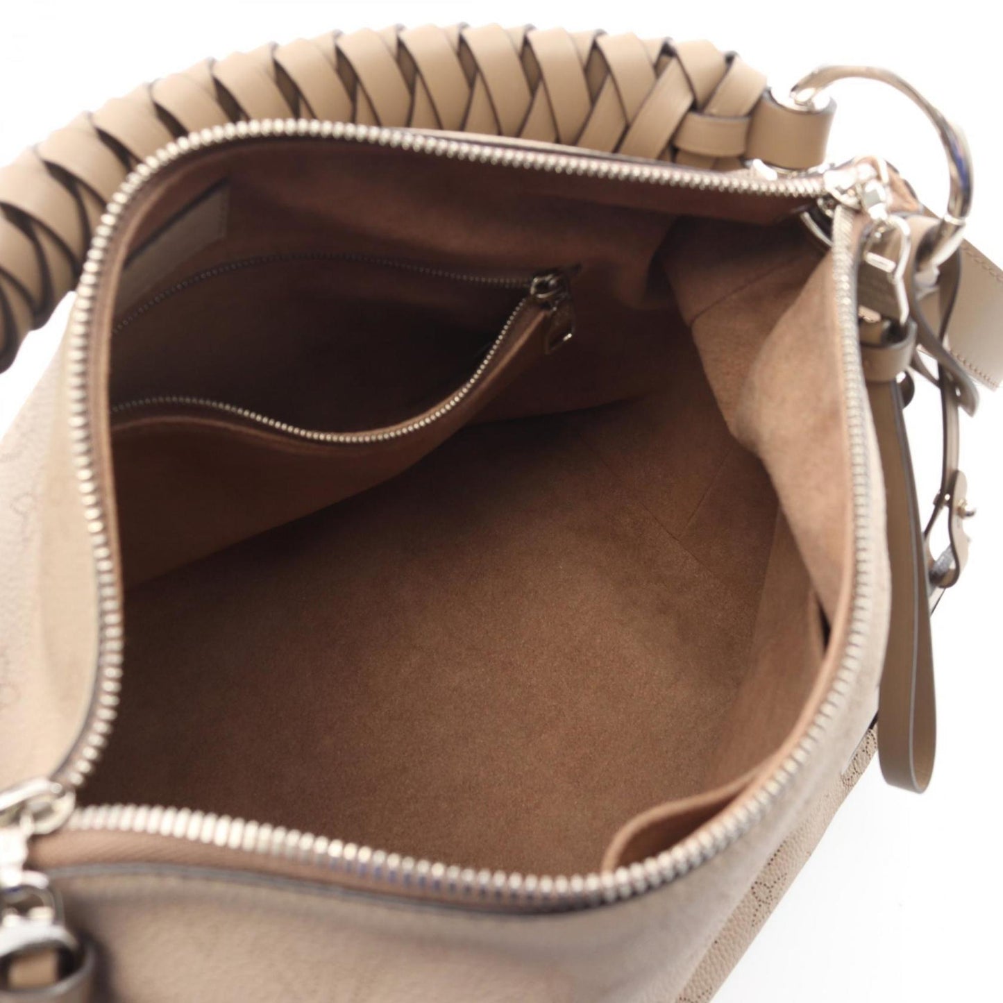 Louis Vuitton Brown Leather Beaubourg