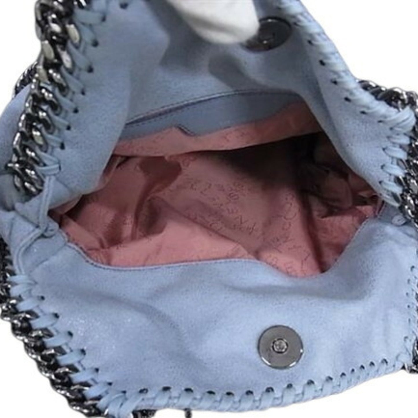 Stella Mccartney Blue Leather Falabella Mini