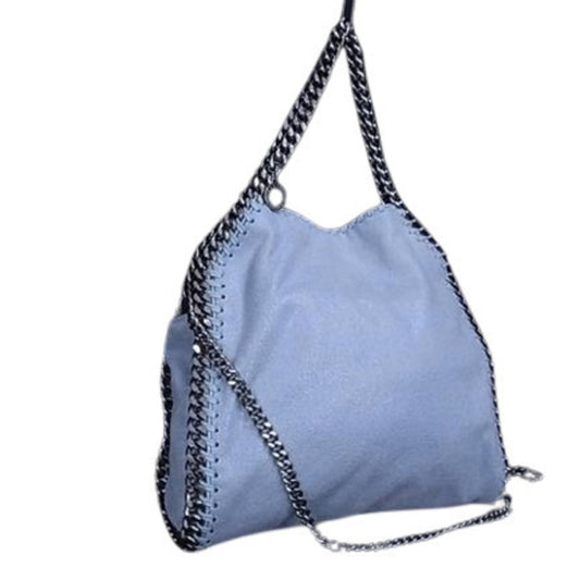 Stella Mccartney Blue Leather Falabella Mini