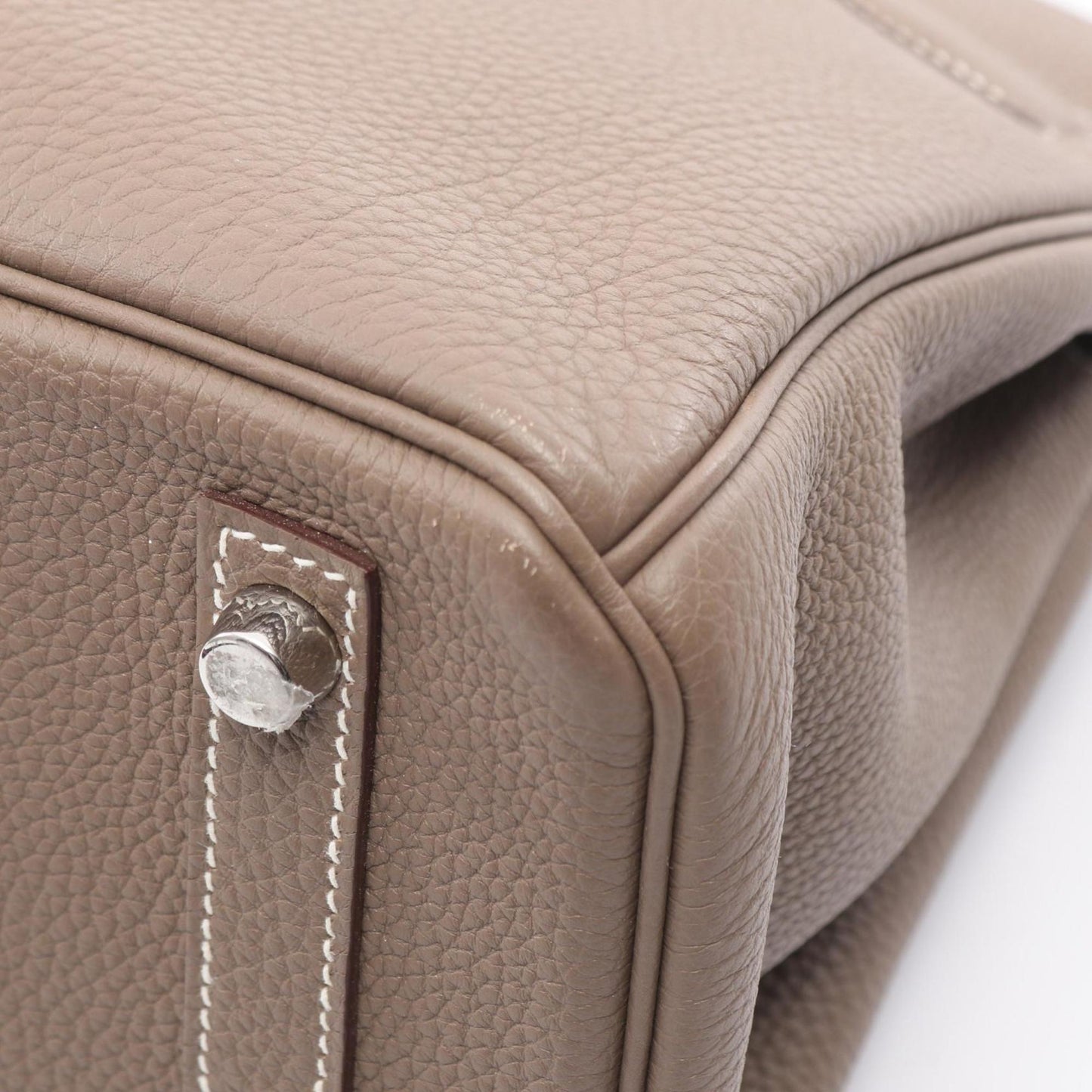 Hermès Gray Leather Birkin 30