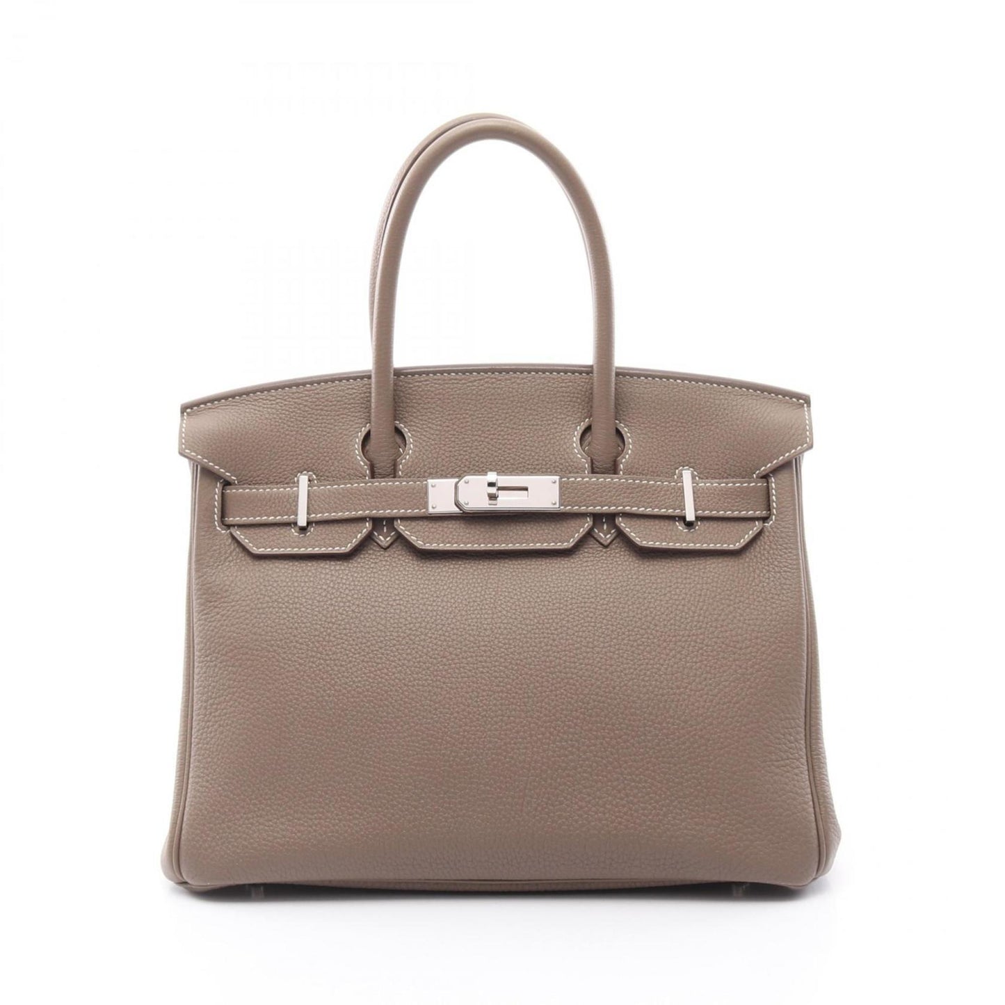 Hermès Gray Leather Birkin 30