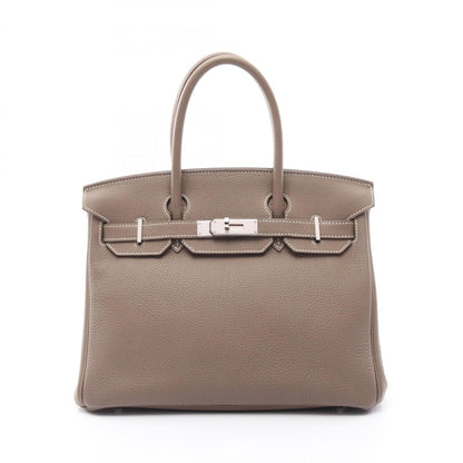 Hermès Gray Leather Birkin 30
