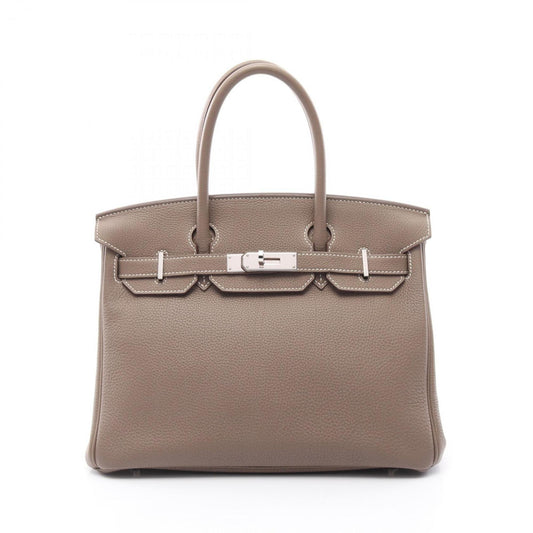 Hermès Gray Leather Birkin 30