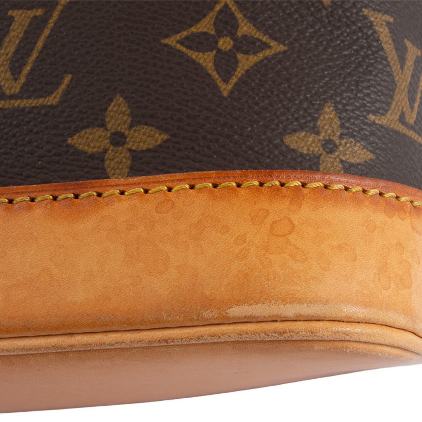 Louis Vuitton Brown Canvas Alma