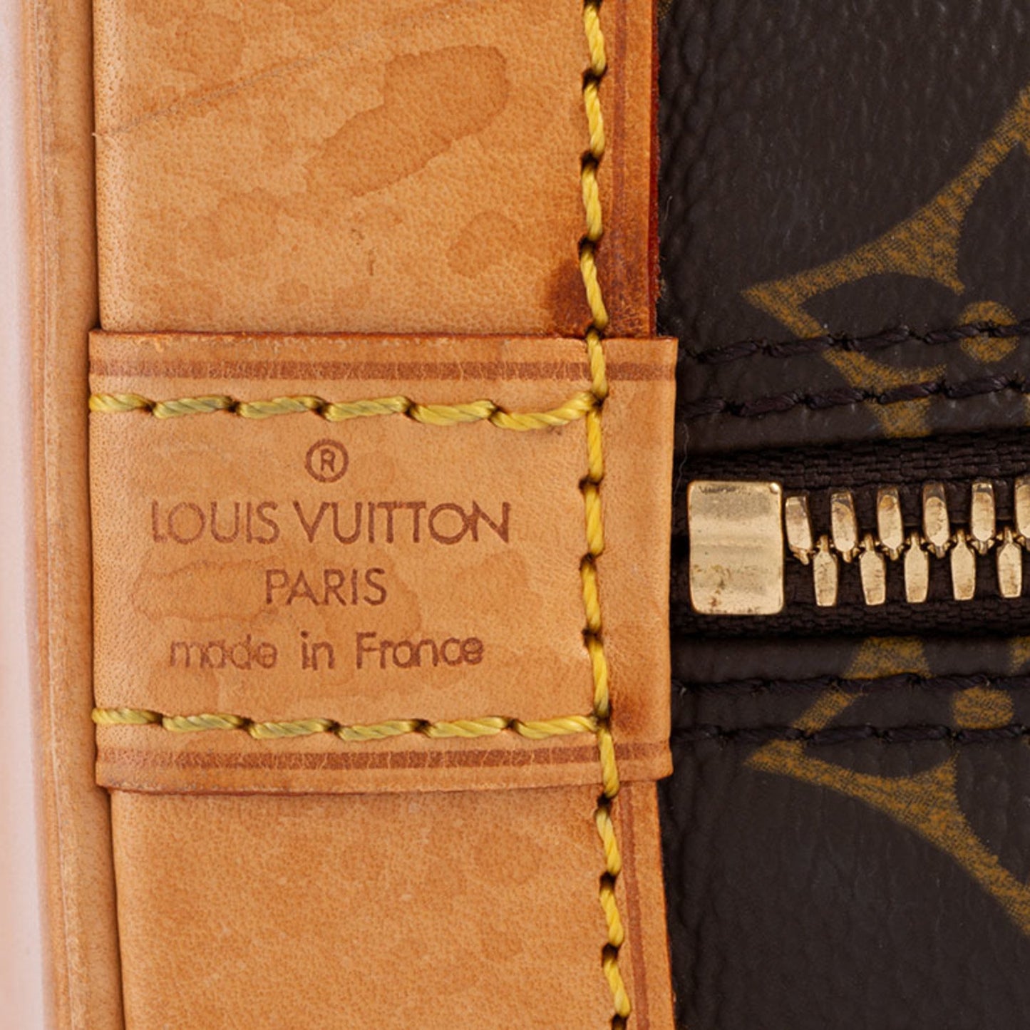 Louis Vuitton Brown Canvas Alma