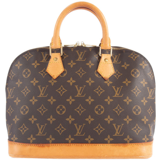 Louis Vuitton Brown Canvas Alma