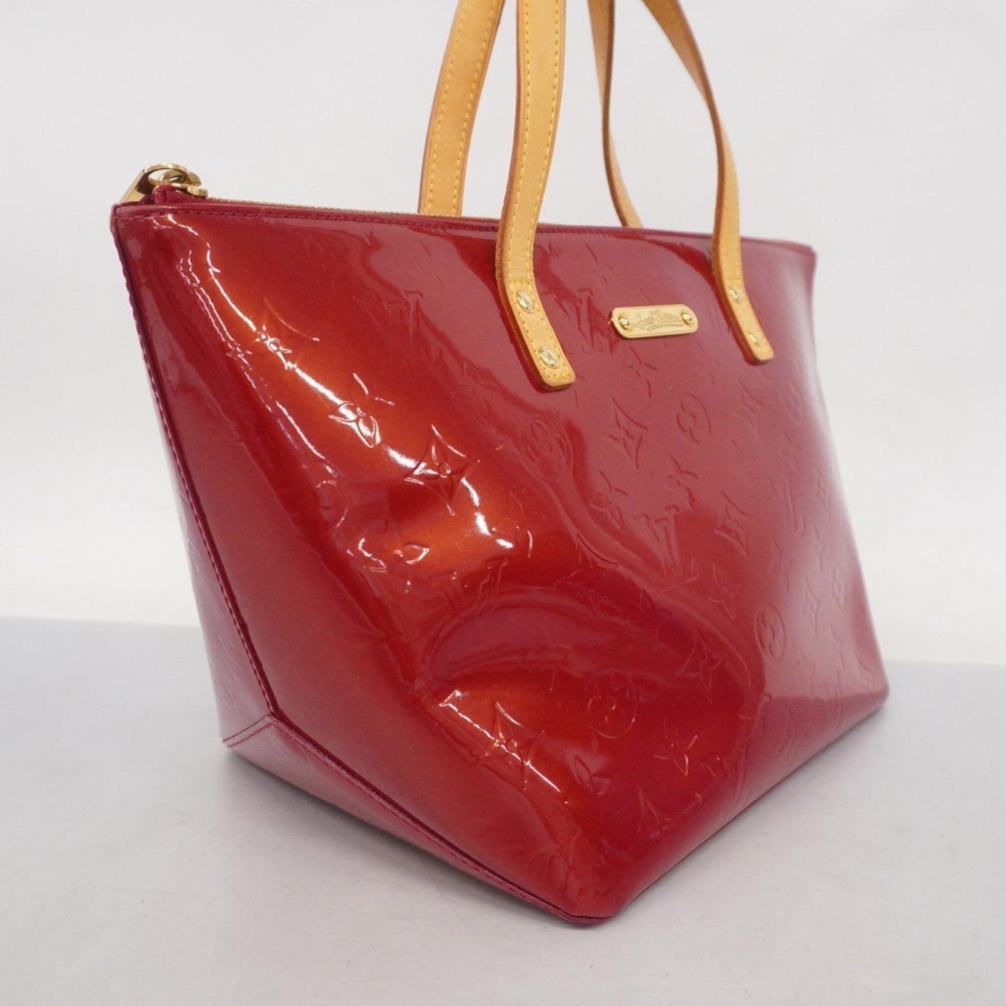 Louis Vuitton Red Patent Leather Bellevue Pm