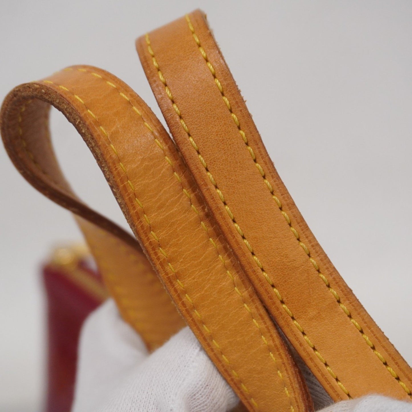 Louis Vuitton Red Patent Leather Bellevue Pm