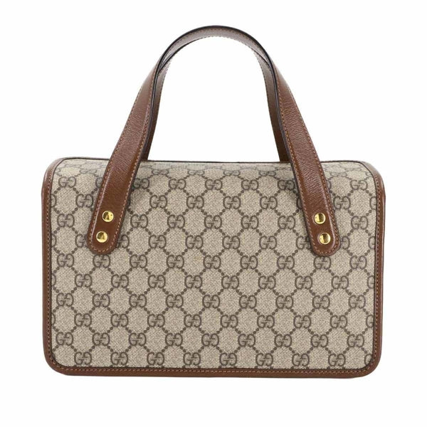 Louis Vuitton Brown Leather Beaubourg