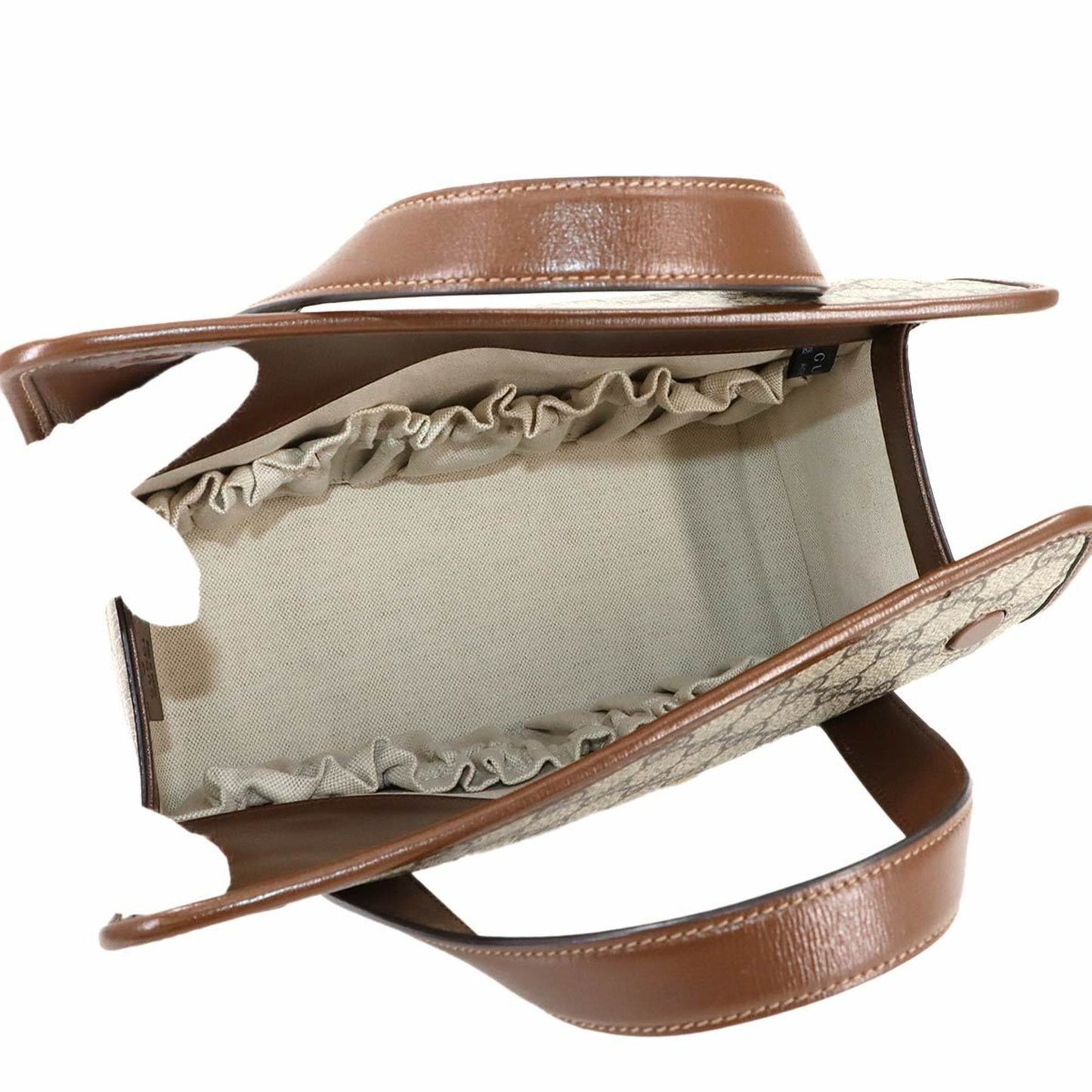 Gucci Brown Canvas Horsebit