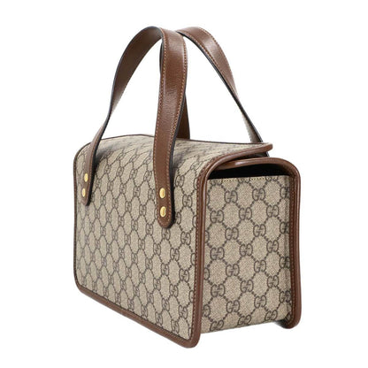 Gucci Brown Canvas Horsebit